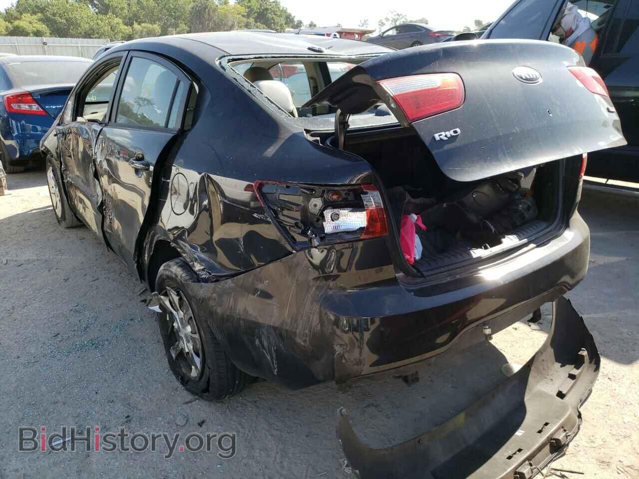 2013 KIA RIO - VIN: KNADM4A30D6185530 - Фото 3