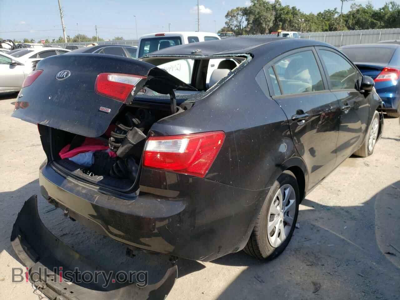 2013 KIA RIO - VIN: KNADM4A30D6185530 - Фото 4