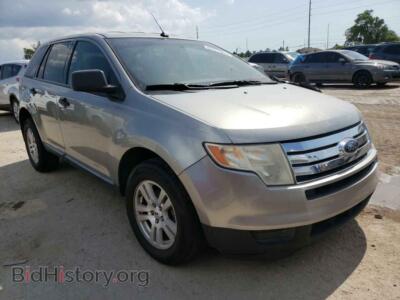 2008 Ford EDGE Edge SE, silver — VIN 2FMDK36C98BA90785, Copart