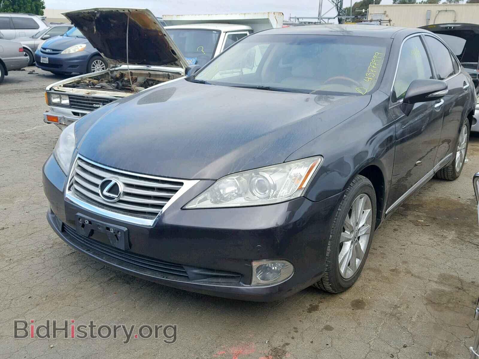 2011 LEXUS ES350 - VIN: JTHBK1EG0B2462403 - Фото 2