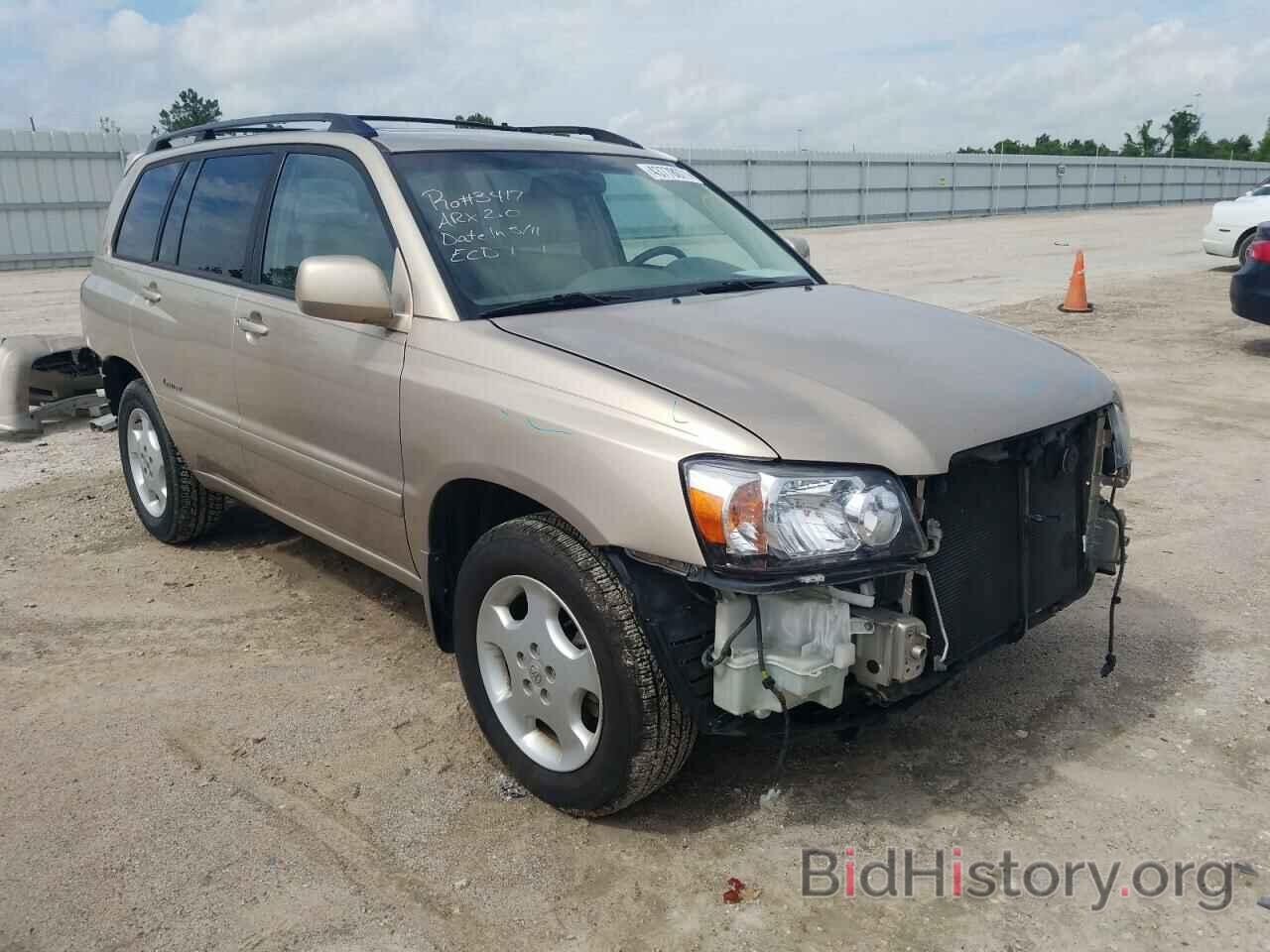 Photo JTEDP21A870131957 - TOYOTA HIGHLANDER 2007