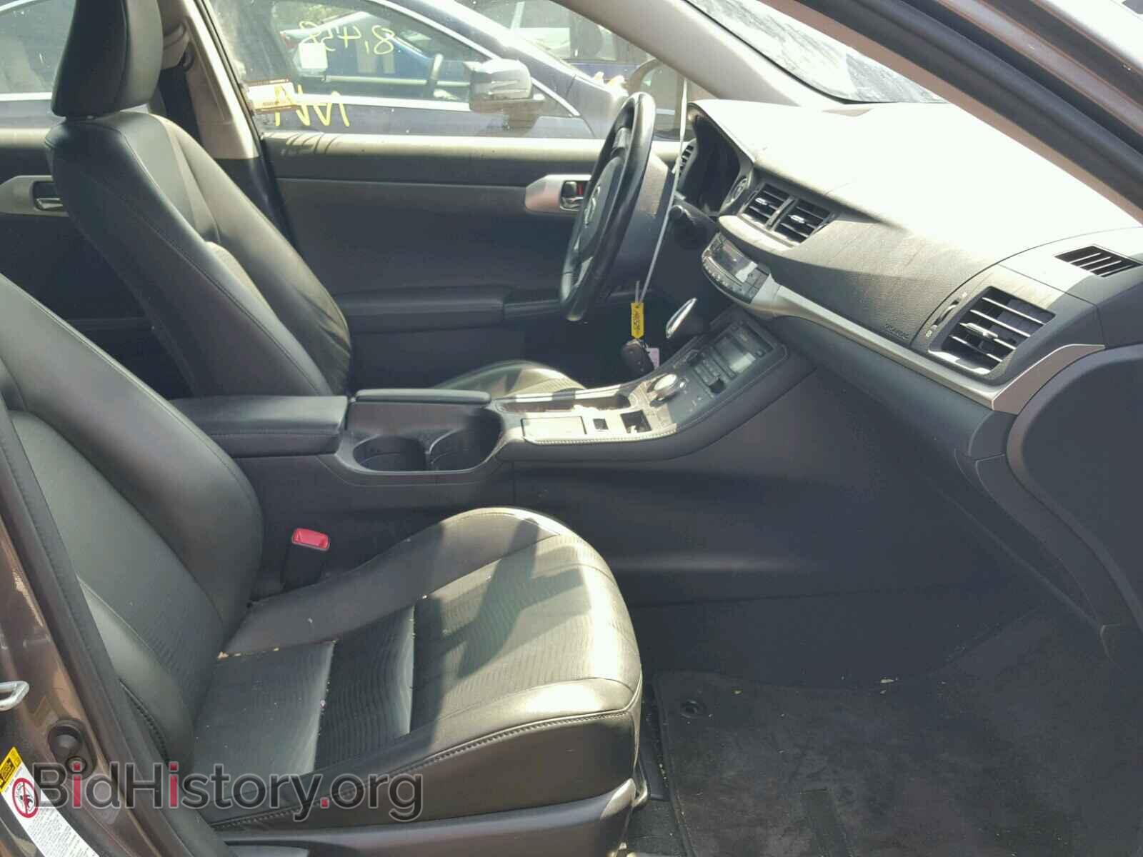 2013 LEXUS CT 200 - VIN: JTHKD5BH6D2146523 - Фото 5