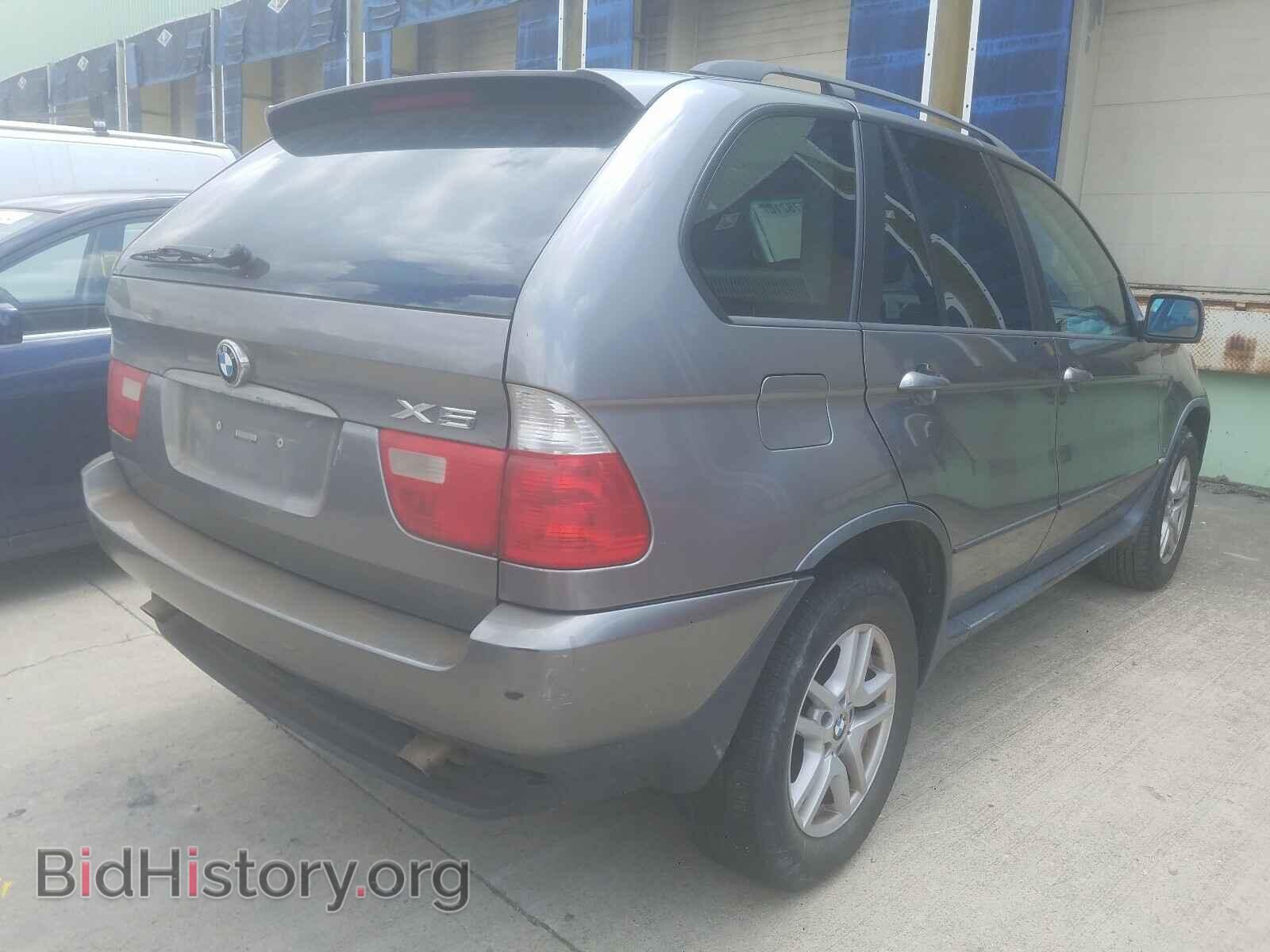2005 BMW X5 - VIN: 5UXFA13595LY19260 - Фото 4