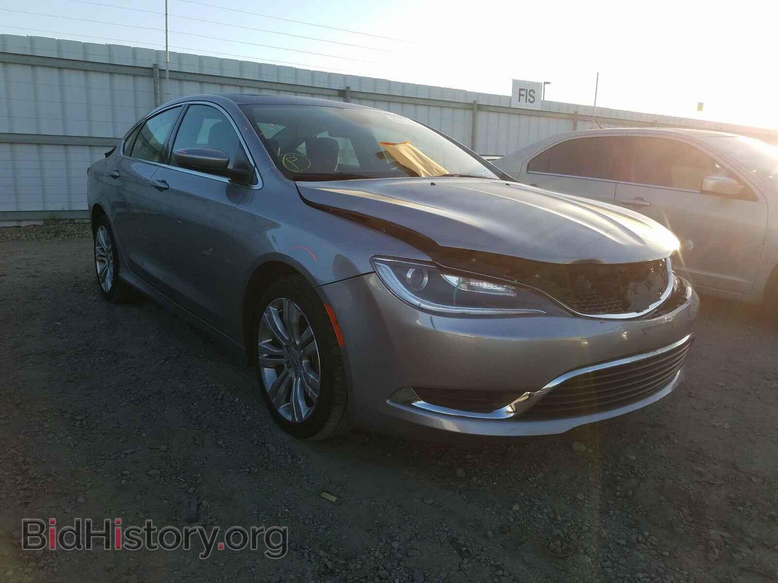 Фотография 1C3CCCAB3GN115036 - CHRYSLER 200 2016