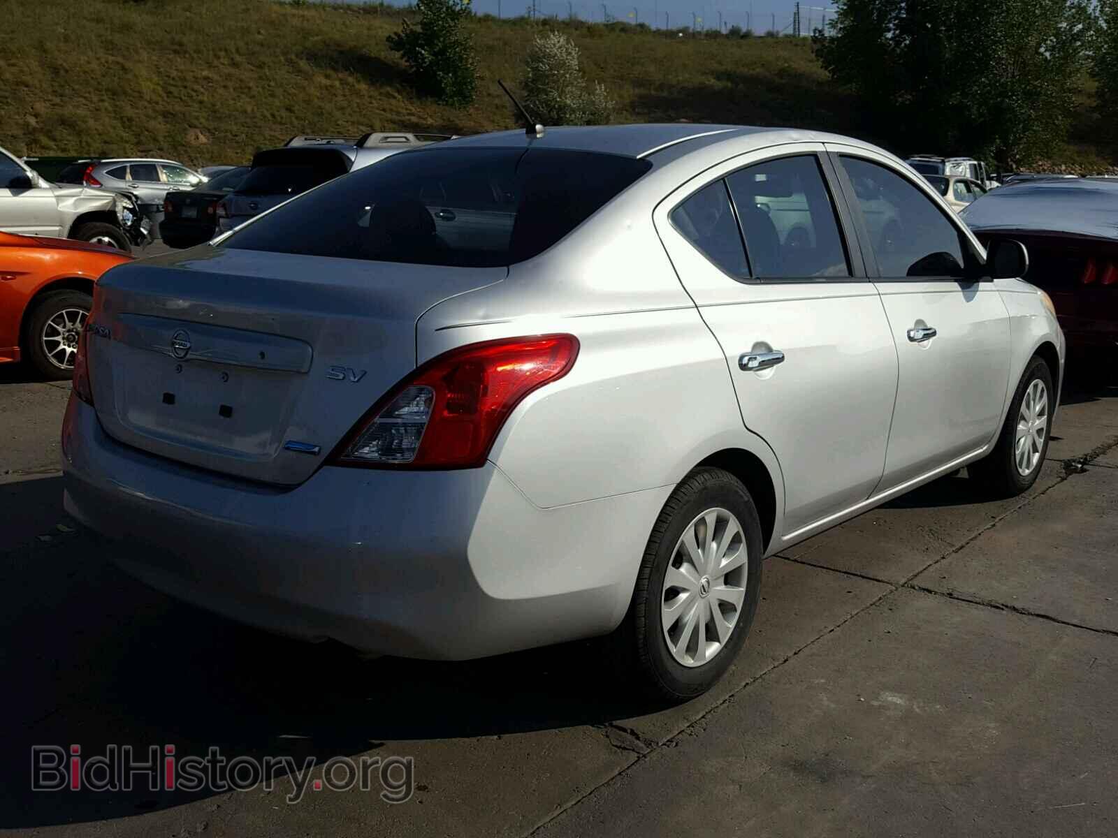 2012 NISSAN VERSA - VIN: 3N1CN7AP5CL915651 - Фото 4