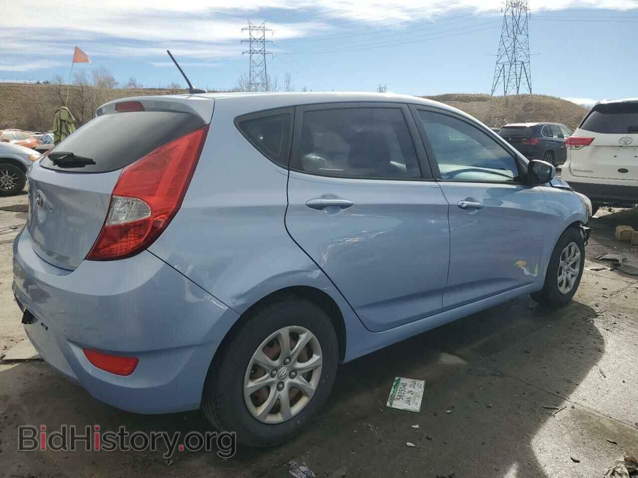 2012 HYUNDAI ACCENT - VIN: KMHCT5AE3CU022904 - Фото 3