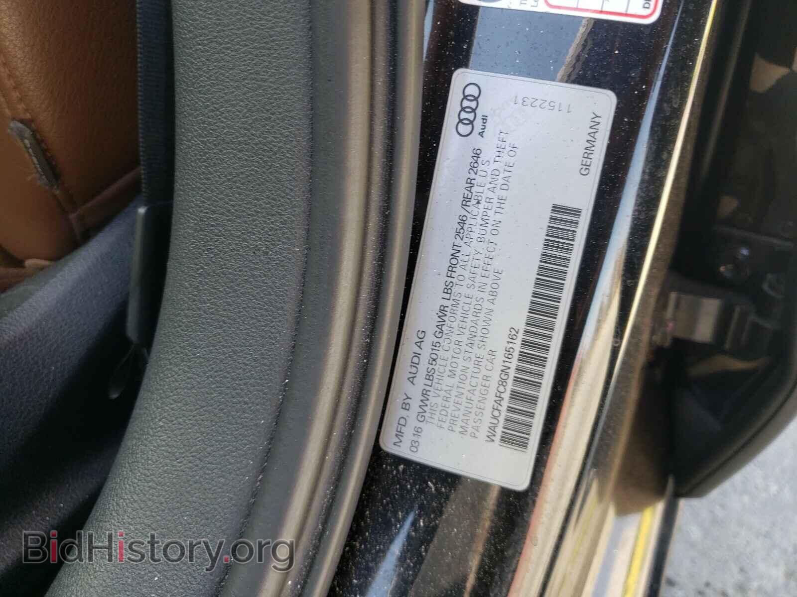 2016 AUDI A6 - VIN: WAUCFAFC8GN165162 - Фото 10