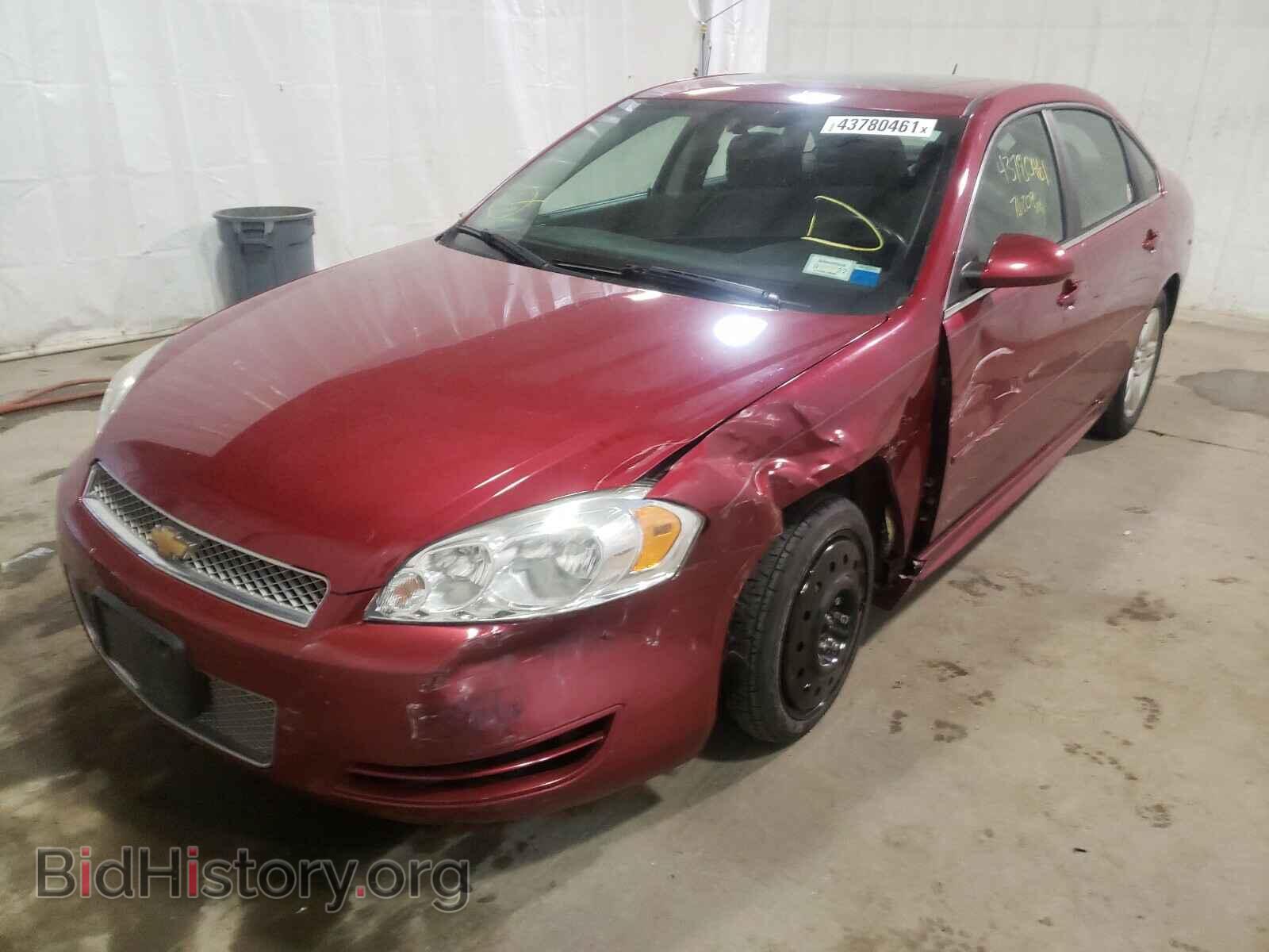2014 CHEVROLET IMPALA - VIN: 2G1WB5E39E1111171 - Фото 2