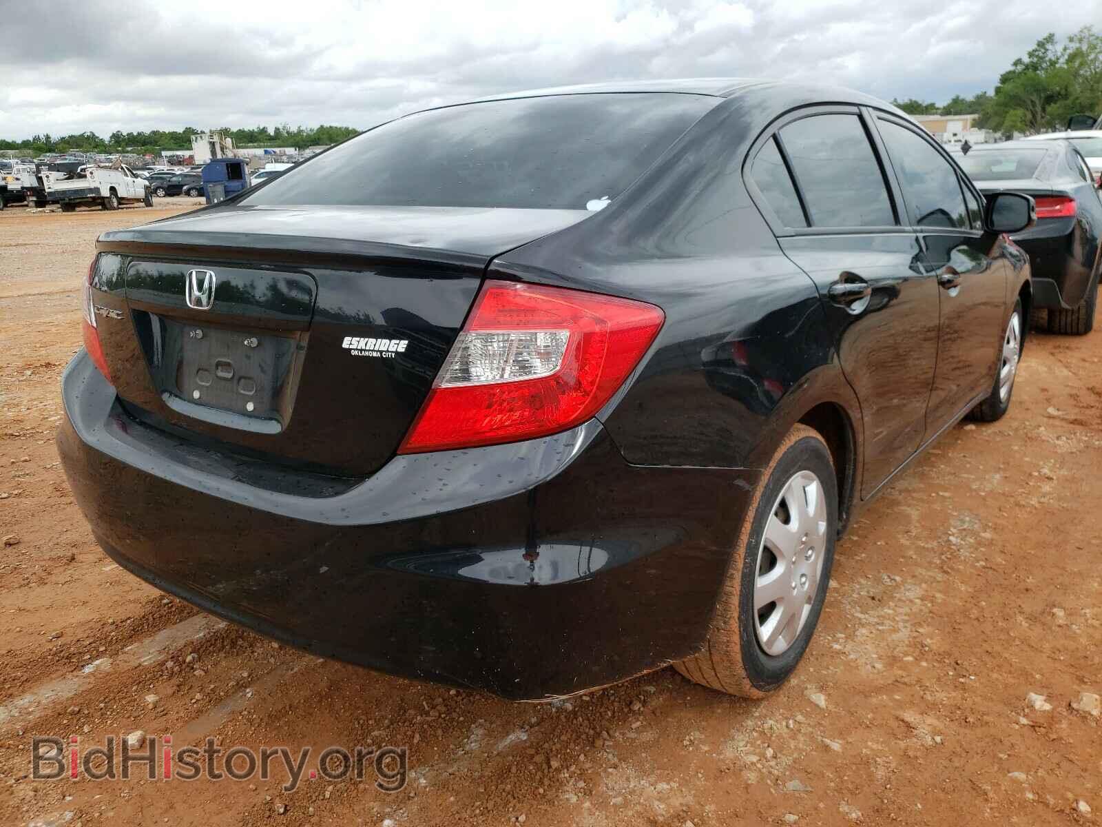 2012 HONDA CIVIC - VIN: 2HGFB2F51CH301980 - Фото 4