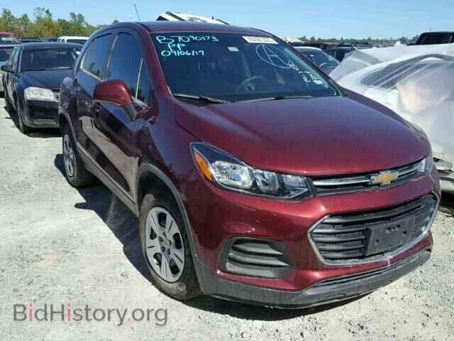 Фотография 3GNCJKSB2HL183167 - CHEVROLET TRAX 2017