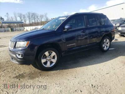 2015 Jeep COMPASS Latitude, синий — VIN 1C4NJCEAXFD111064, Copart
