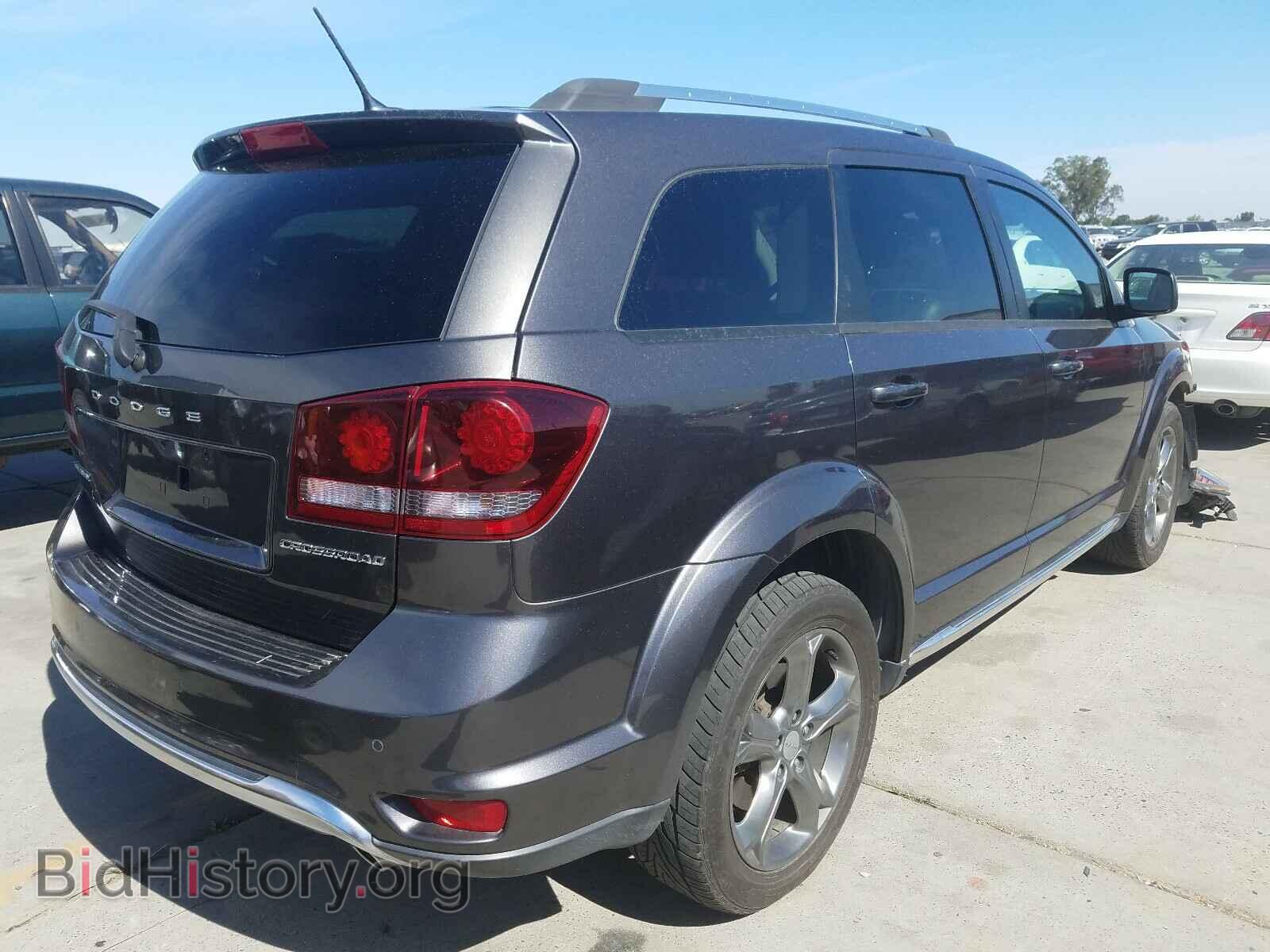 2015 DODGE JOURNEY - VIN: 3C4PDCGGXFT686972 - Фото 4