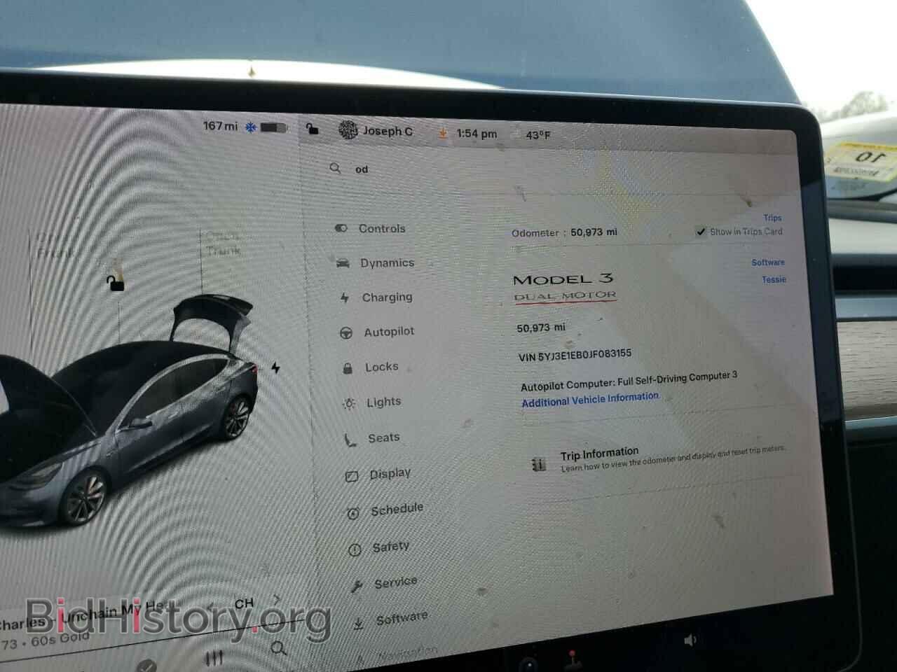 2018 TESLA MODEL 3 - VIN: 5YJ3E1EB0JF083155 - Photo 9