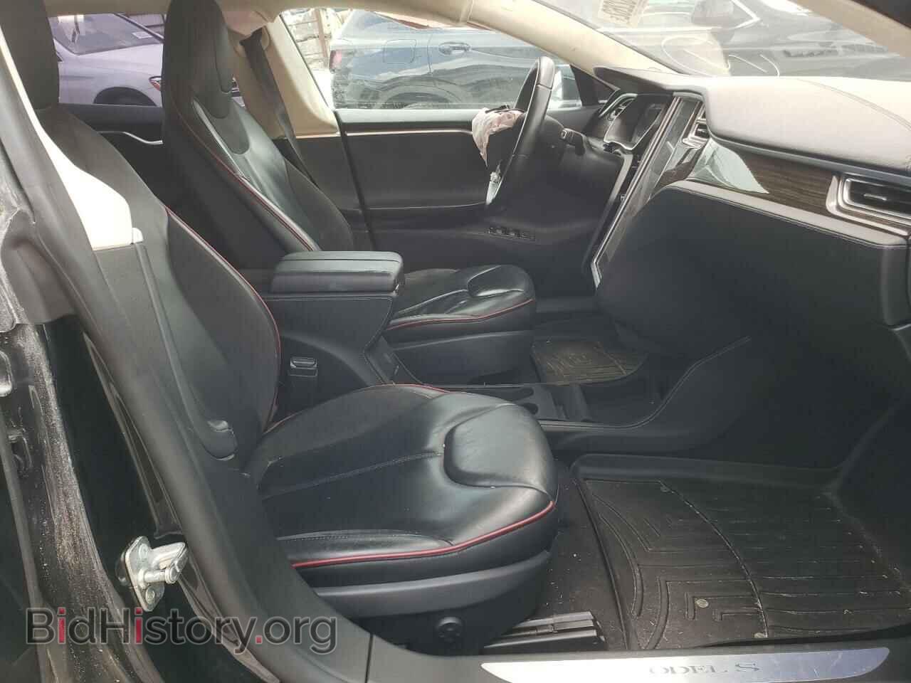 2014 TESLA MODEL S - VIN: 5YJSA1H15EFP66243 - Фото 5