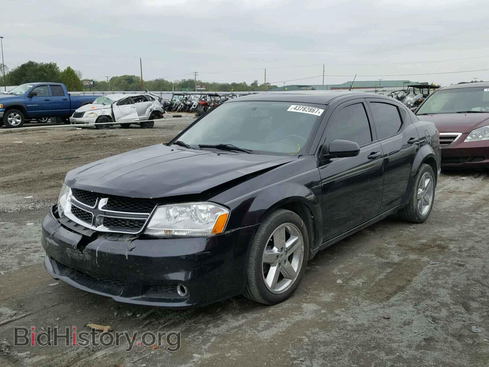 2011 DODGE AVENGER - VIN: 1B3BD2FG9BN524638 - Фото 2