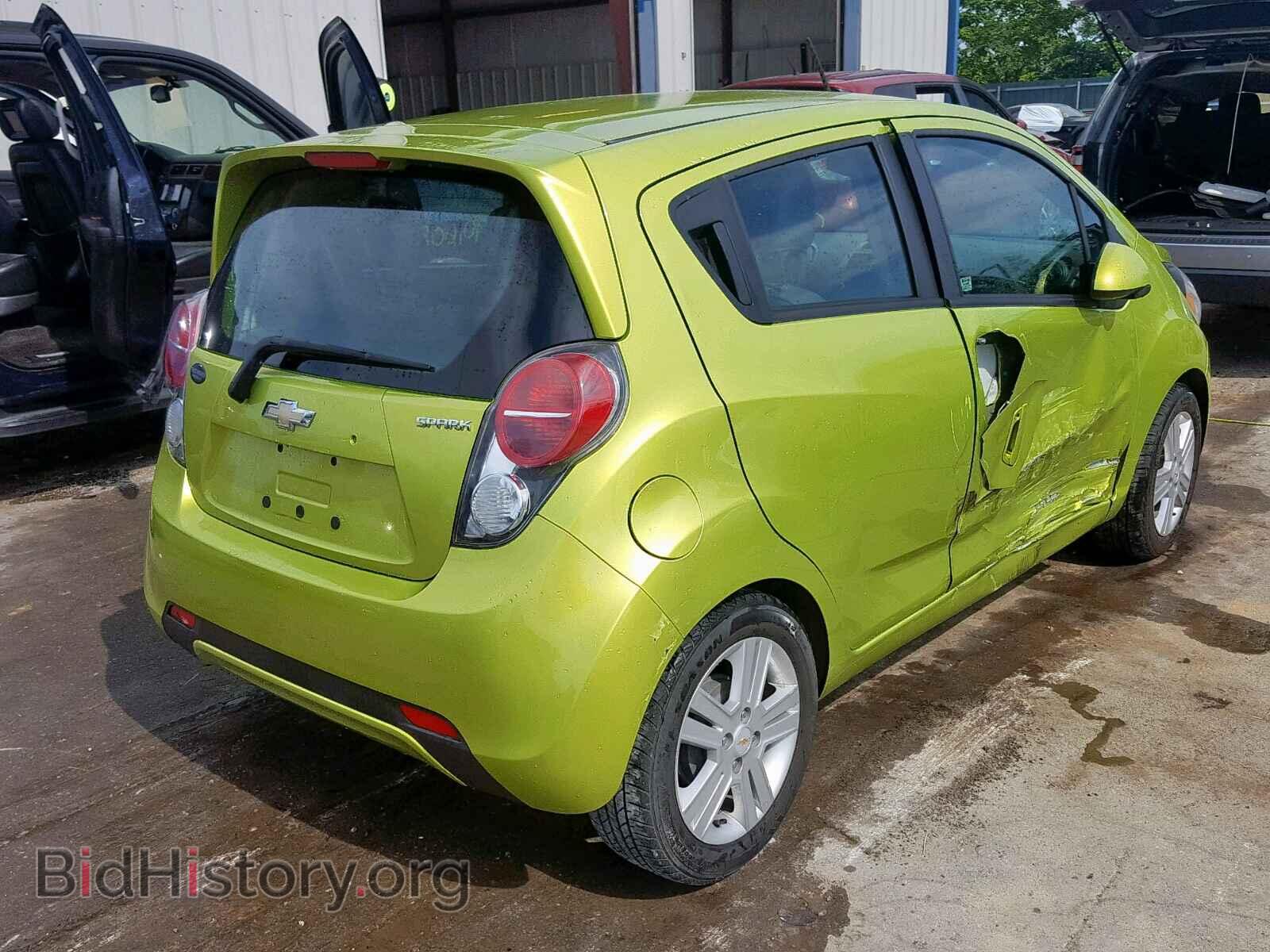 2013 CHEVROLET SPARK - VIN: KL8CB6S99DC592937 - Фото 4