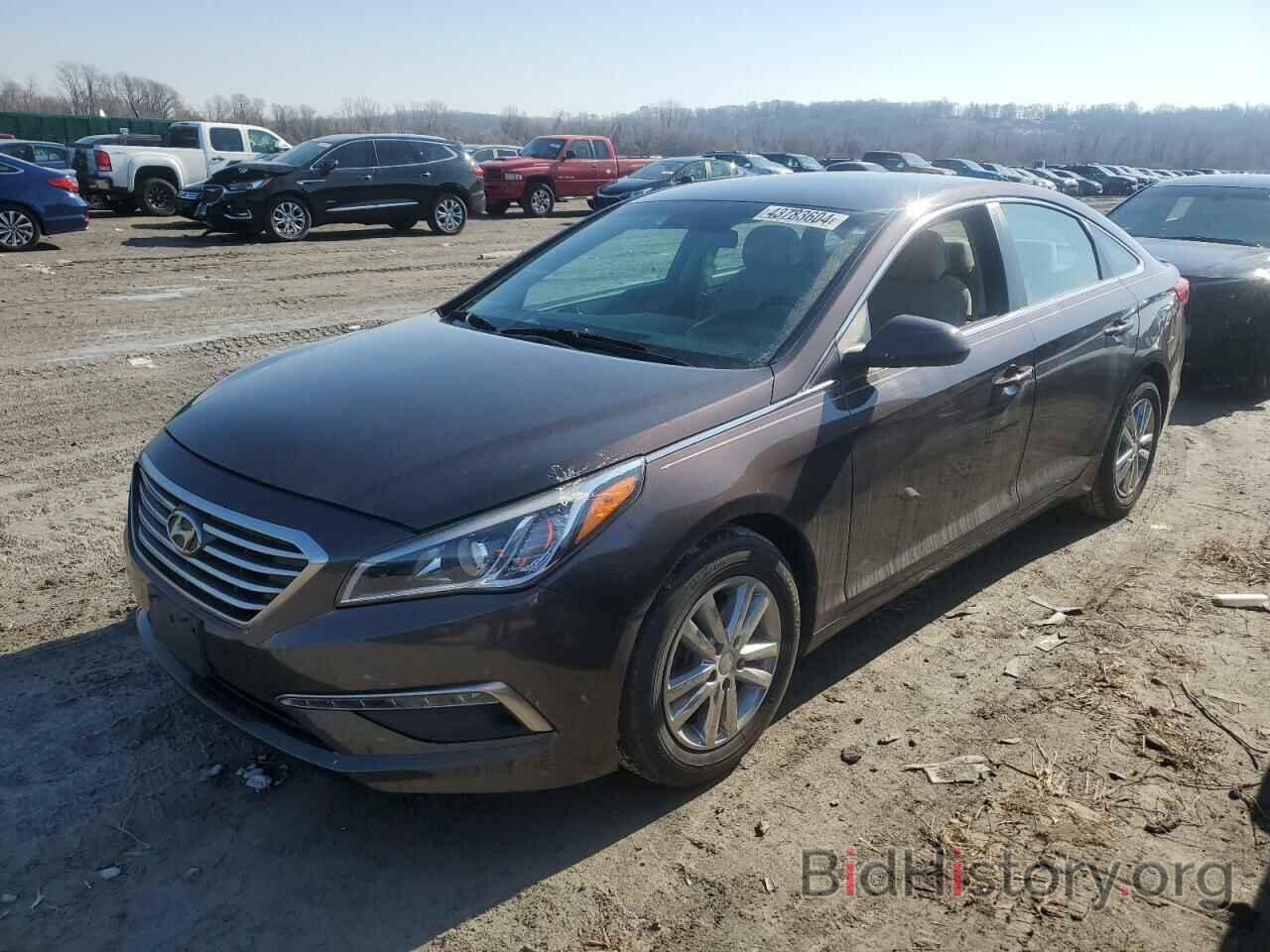 Фотография 5NPE24AF9FH122877 - HYUNDAI SONATA 2015