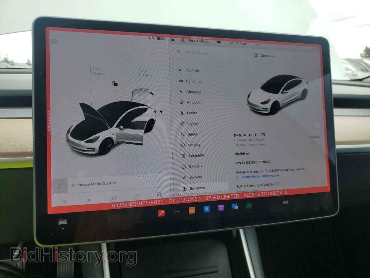 2018 TESLA MODEL 3 - VIN: 5YJ3E1EB0JF179030 - Photo 9