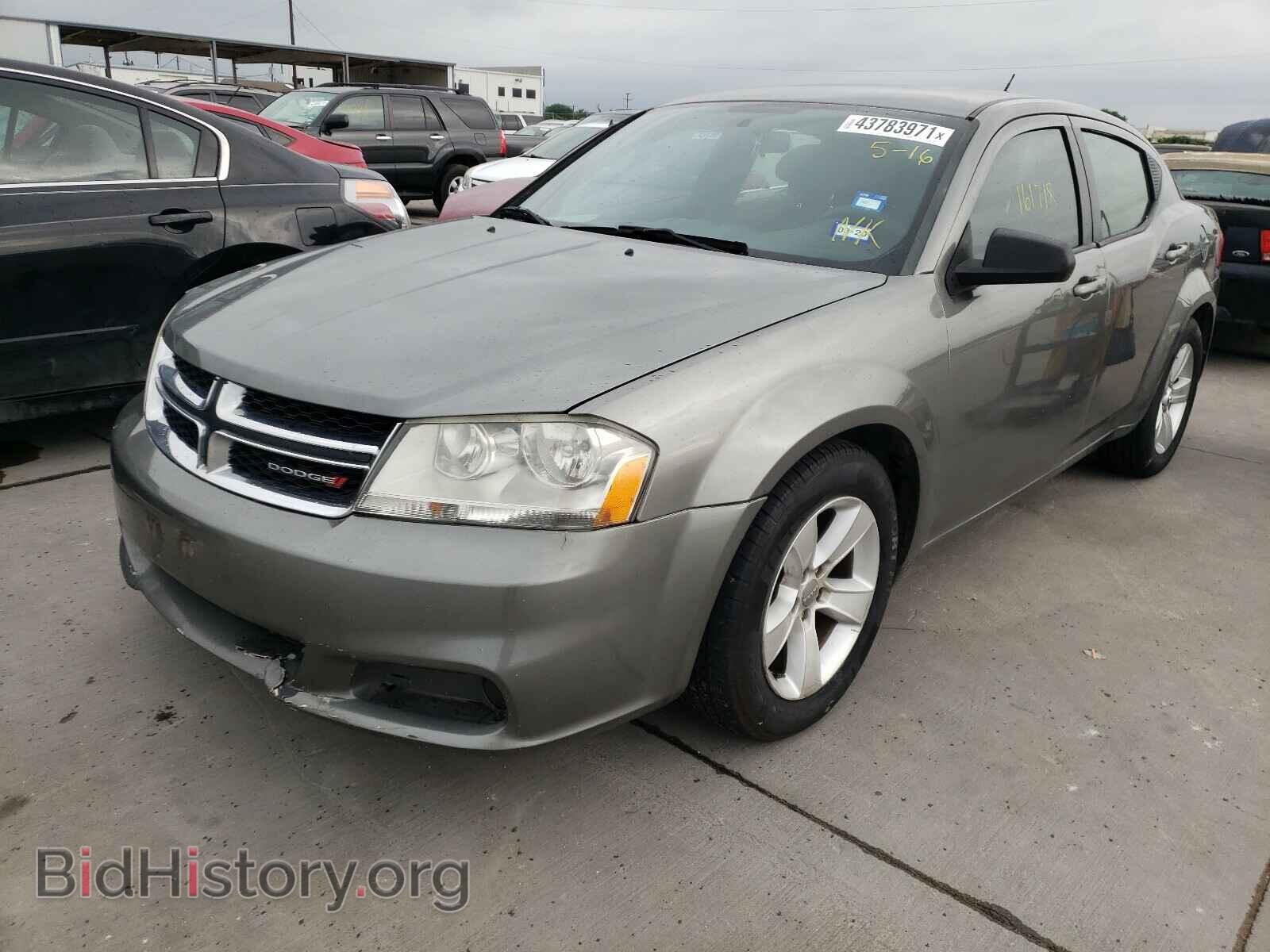 2013 DODGE AVENGER - VIN: 1C3CDZAB1DN562413 - Фото 2