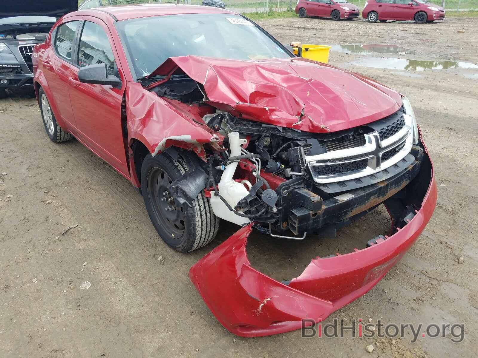 Photo 1B3BD4FB6BN541042 - DODGE AVENGER 2011