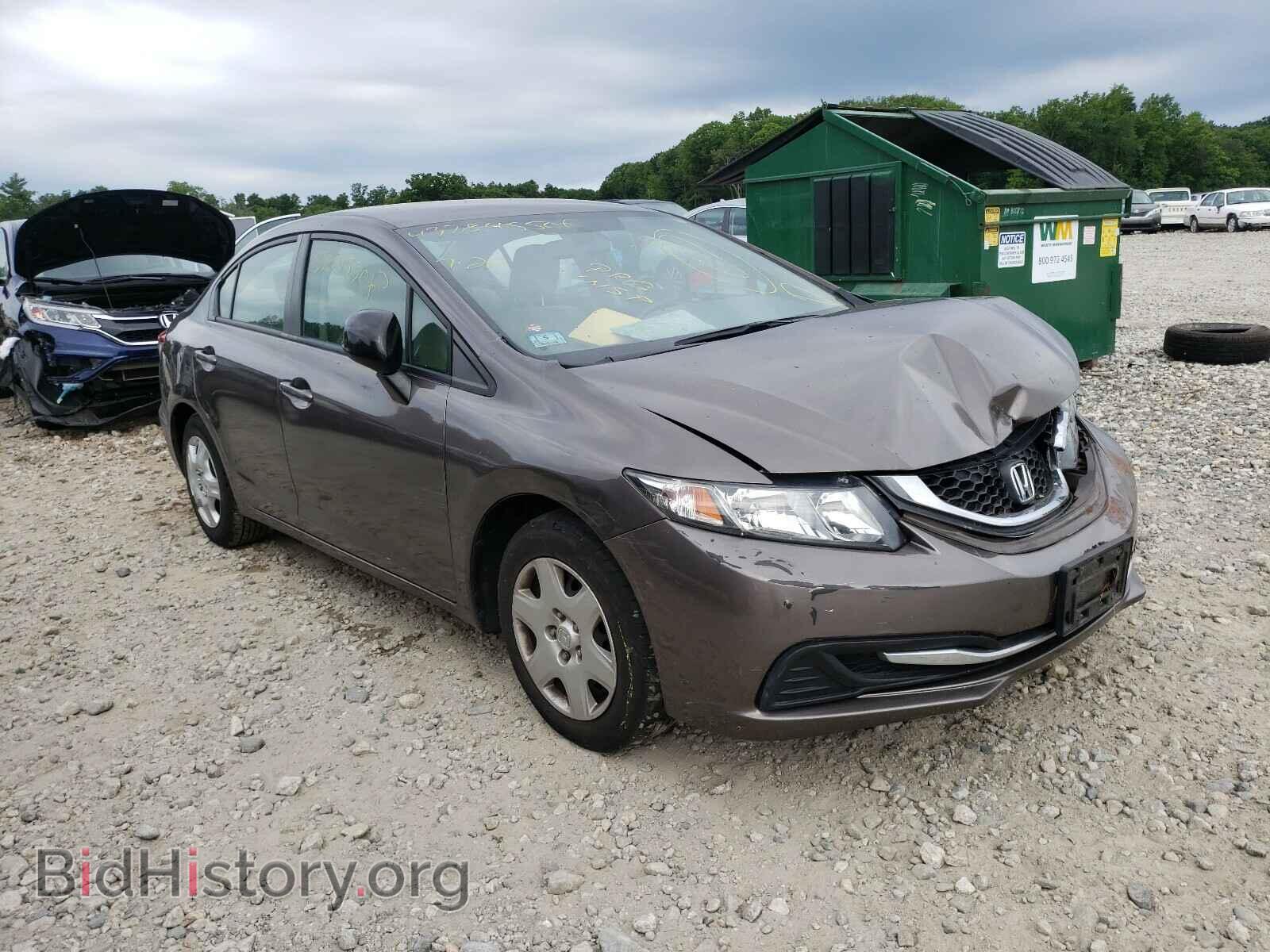 Фотография 2HGFB2F57DH596116 - HONDA CIVIC 2013