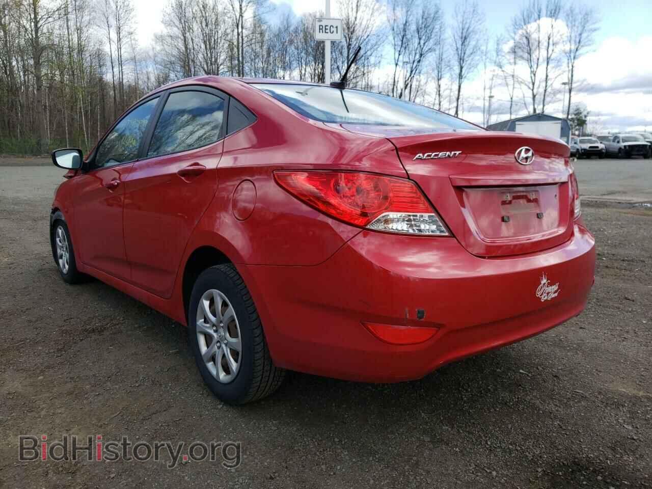 2013 HYUNDAI ACCENT - VIN: KMHCT4AE9DU556551 - Фото 3