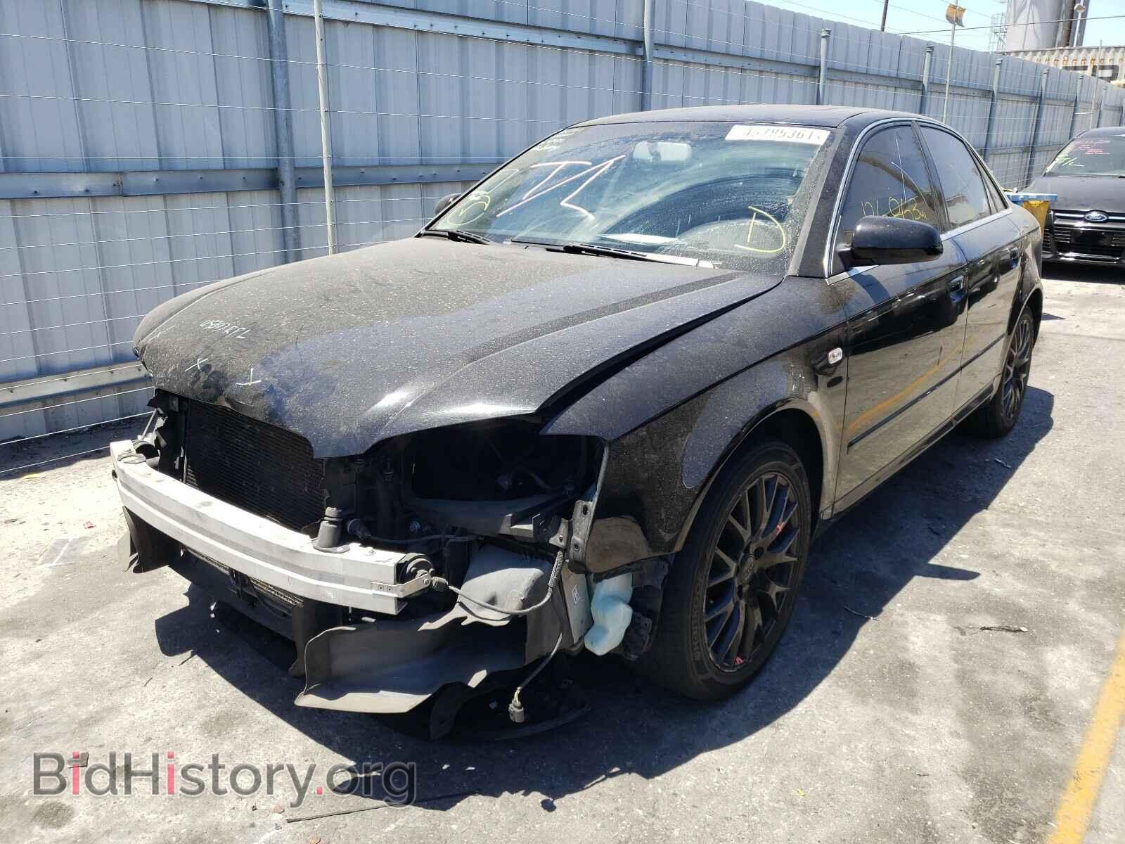 2008 AUDI A4 - VIN: WAUAF78E38A139683 - Фото 2