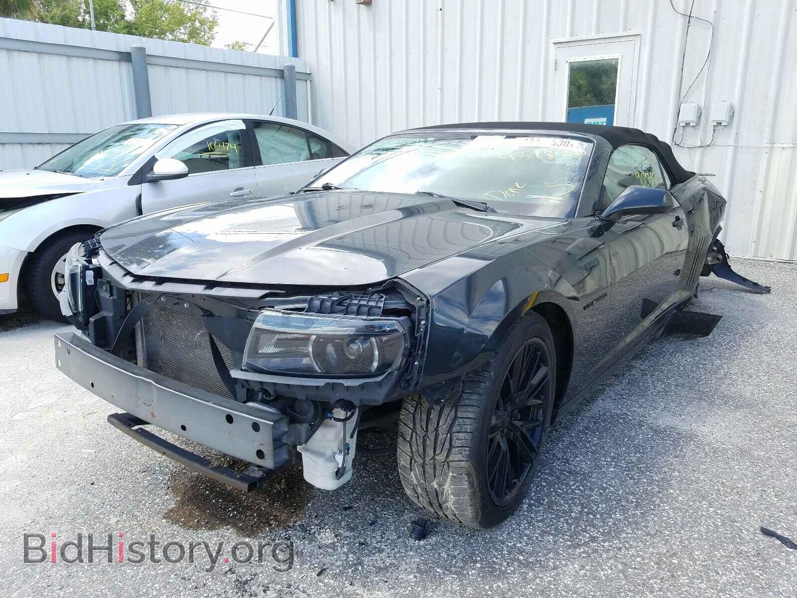 2015 CHEVROLET CAMARO - VIN: 2G1FF3D34F9277529 - Фото 2