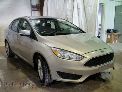 2015 Ford FOCUS Focus SE, tan — VIN 1FADP3F25FL209769, Copart