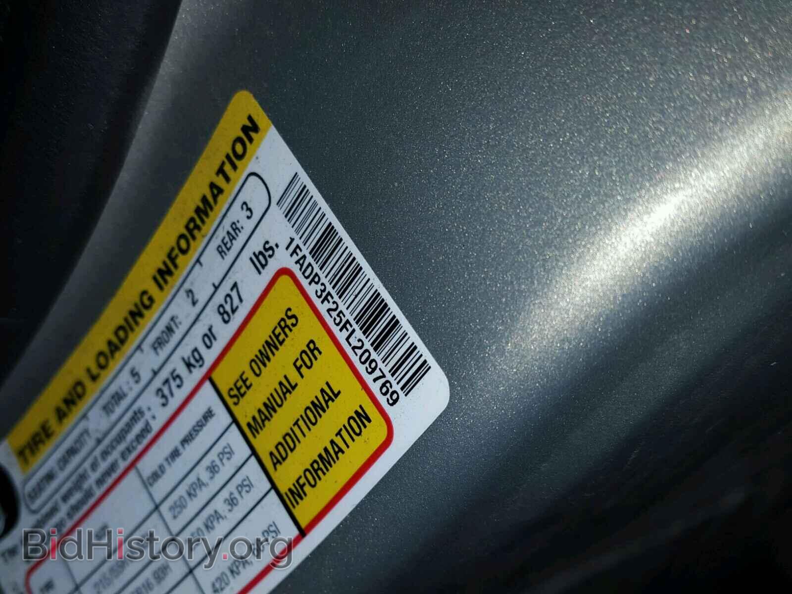2015 FORD FOCUS - VIN: 1FADP3F25FL209769 - Фото 10