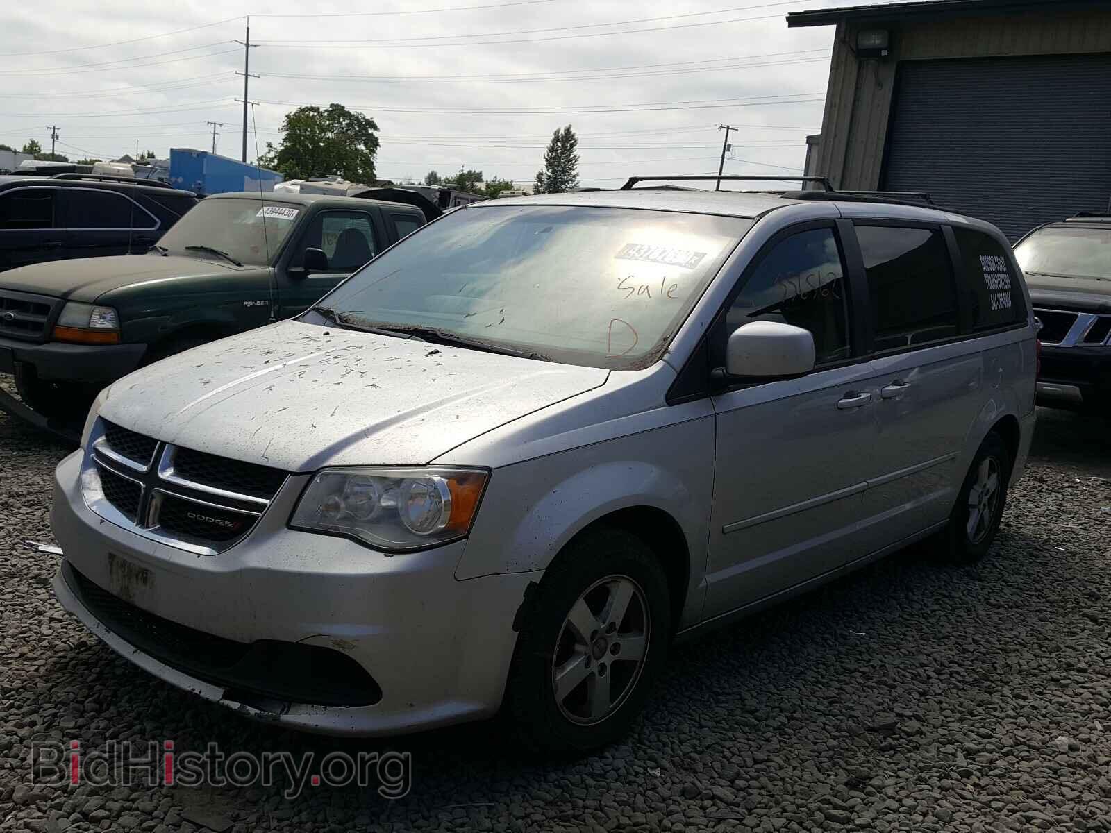 2012 DODGE CARAVAN - VIN: 2C4RDGCG8CR279902 - Фото 2