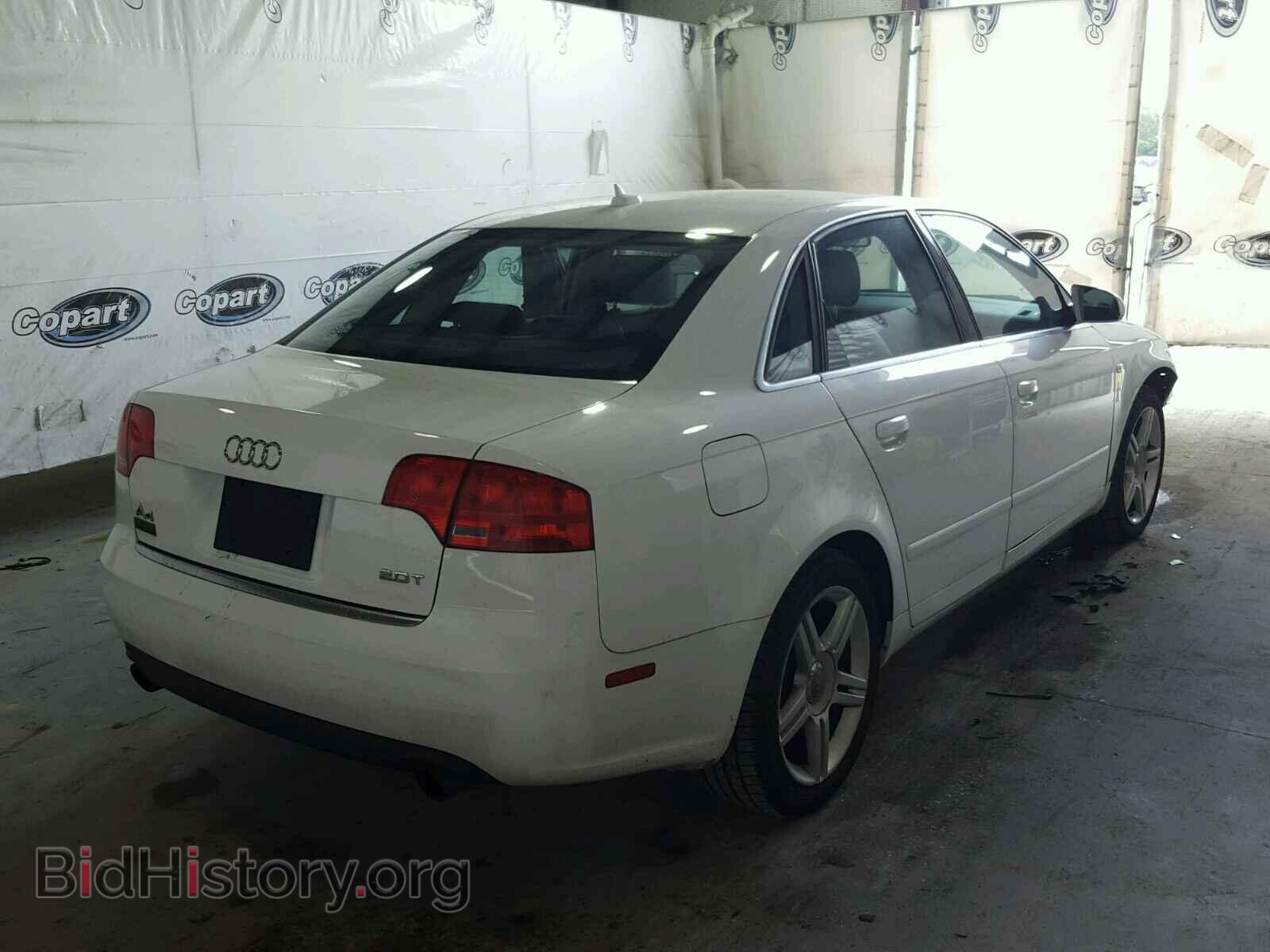 2007 AUDI A4 - VIN: WAUAF78E77A064503 - Фото 4