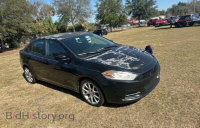 2013 Dodge DART SXT, черный — VIN 1C3CDFBA4DD204667, Copart