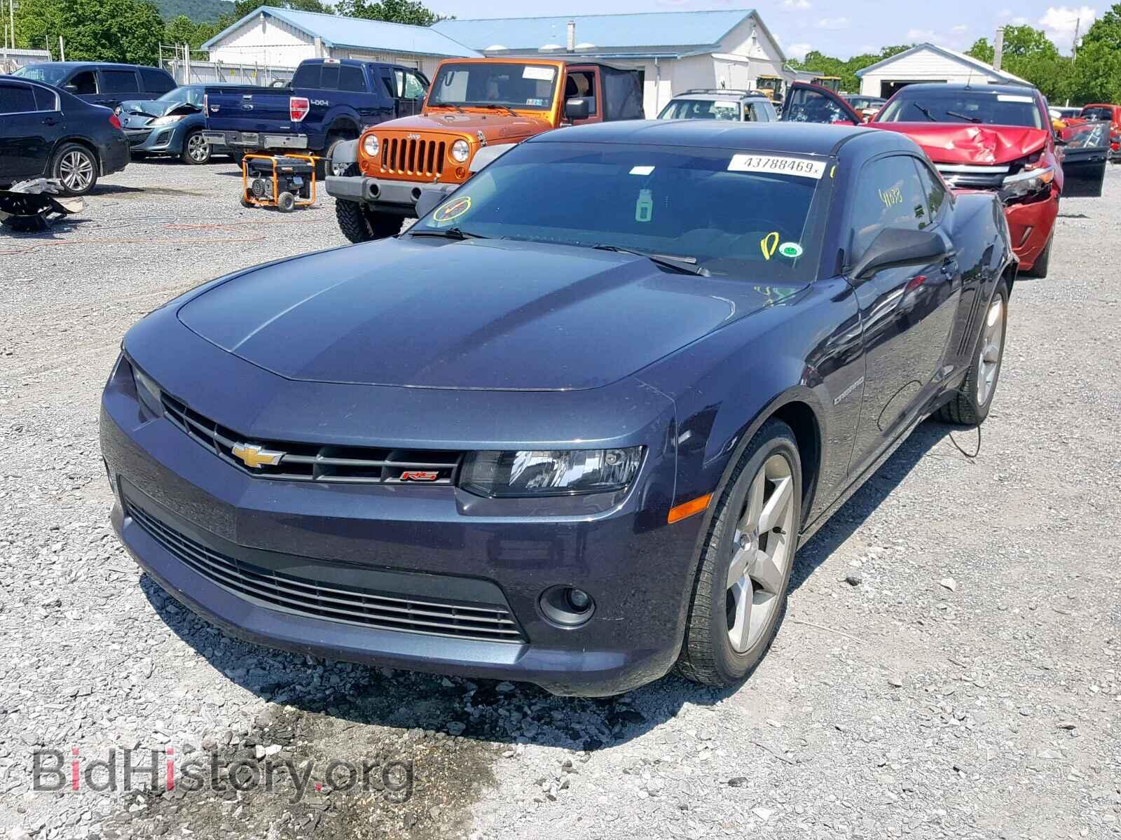 2014 CHEVROLET CAMARO - VIN: 2G1FB1E33E9156374 - Фото 2