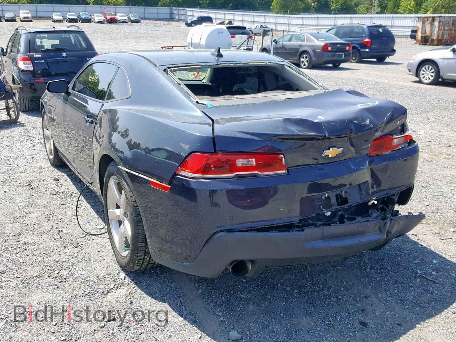 2014 CHEVROLET CAMARO - VIN: 2G1FB1E33E9156374 - Фото 3