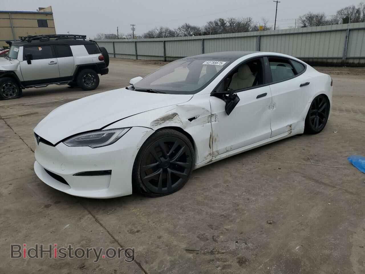 Photo 5YJSA1E6XMF455258 - TESLA MODEL S 2021