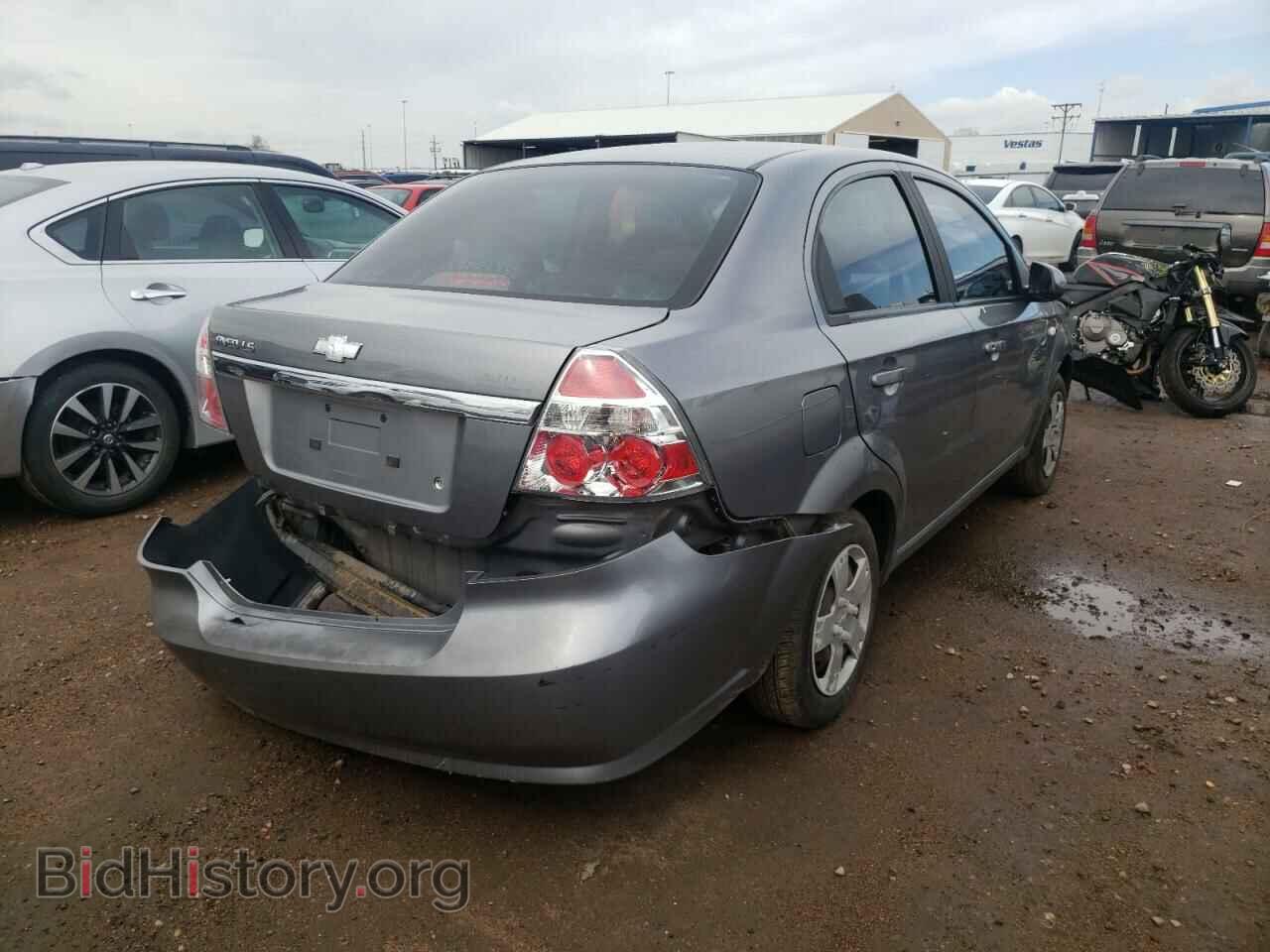 2008 CHEVROLET AVEO - VIN: KL1TD566X8B284545 - Фото 4