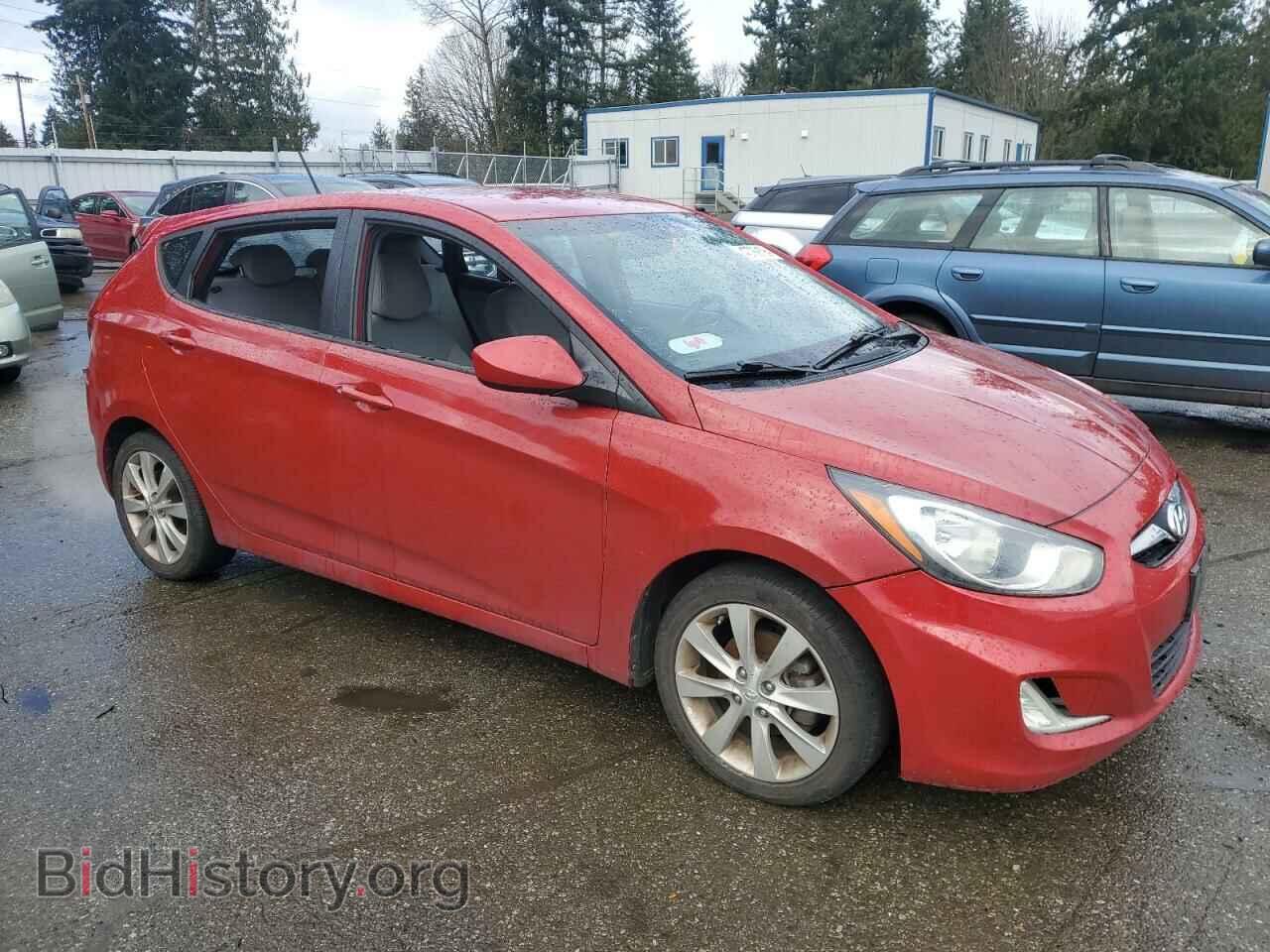 2012 HYUNDAI ACCENT - VIN: KMHCU5AE7CU025320 - Фото 4