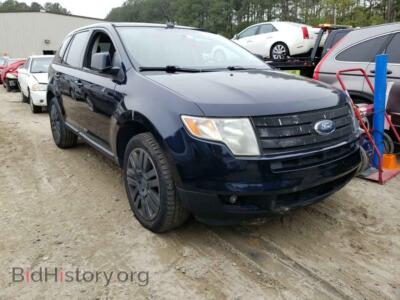 2008 Ford EDGE Edge Limit, blue — VIN 2FMDK49C68BB00416, Copart