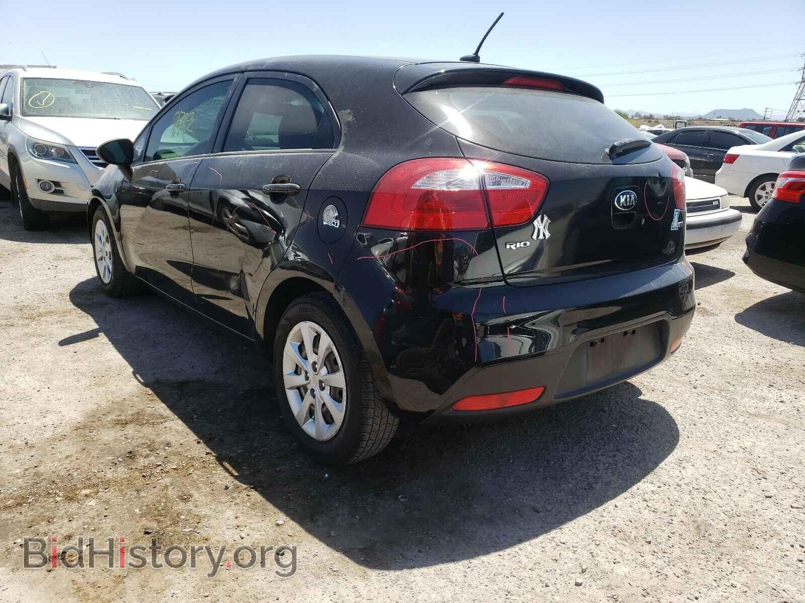 2014 KIA RIO - VIN: KNADM5A33E6376804 - Фото 3