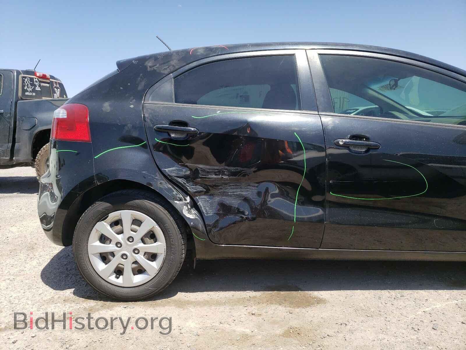 2014 KIA RIO - VIN: KNADM5A33E6376804 - Фото 9