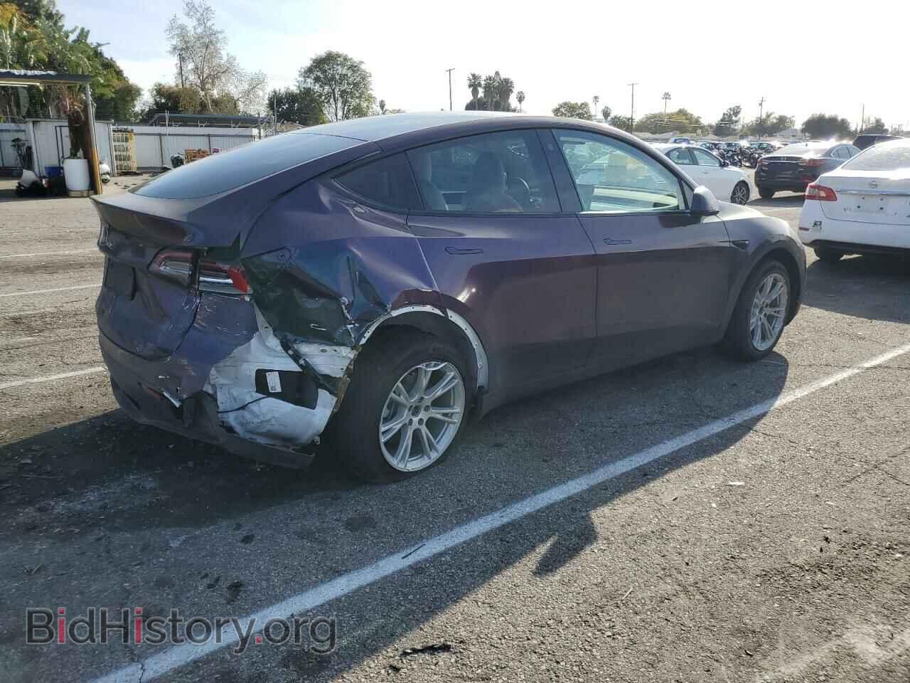 2021 TESLA MODEL Y - VIN: 5YJYGAEE0MF300637 - Фото 3