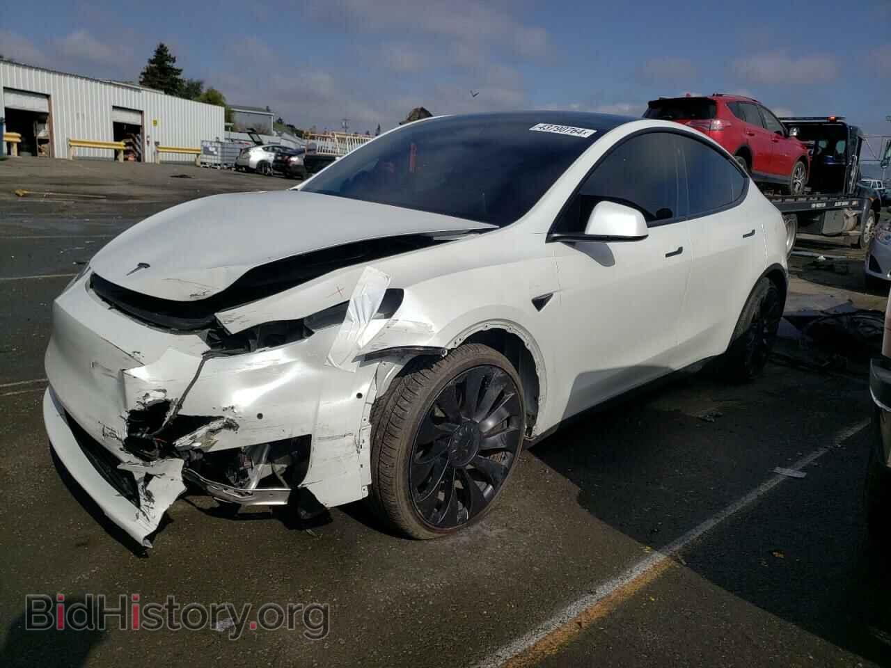 Фотография 7SAYGDEF0NF352204 - TESLA MODEL Y 2022