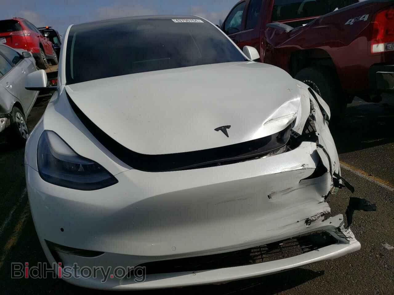 2022 TESLA MODEL Y - VIN: 7SAYGDEF0NF352204 - Фото 5
