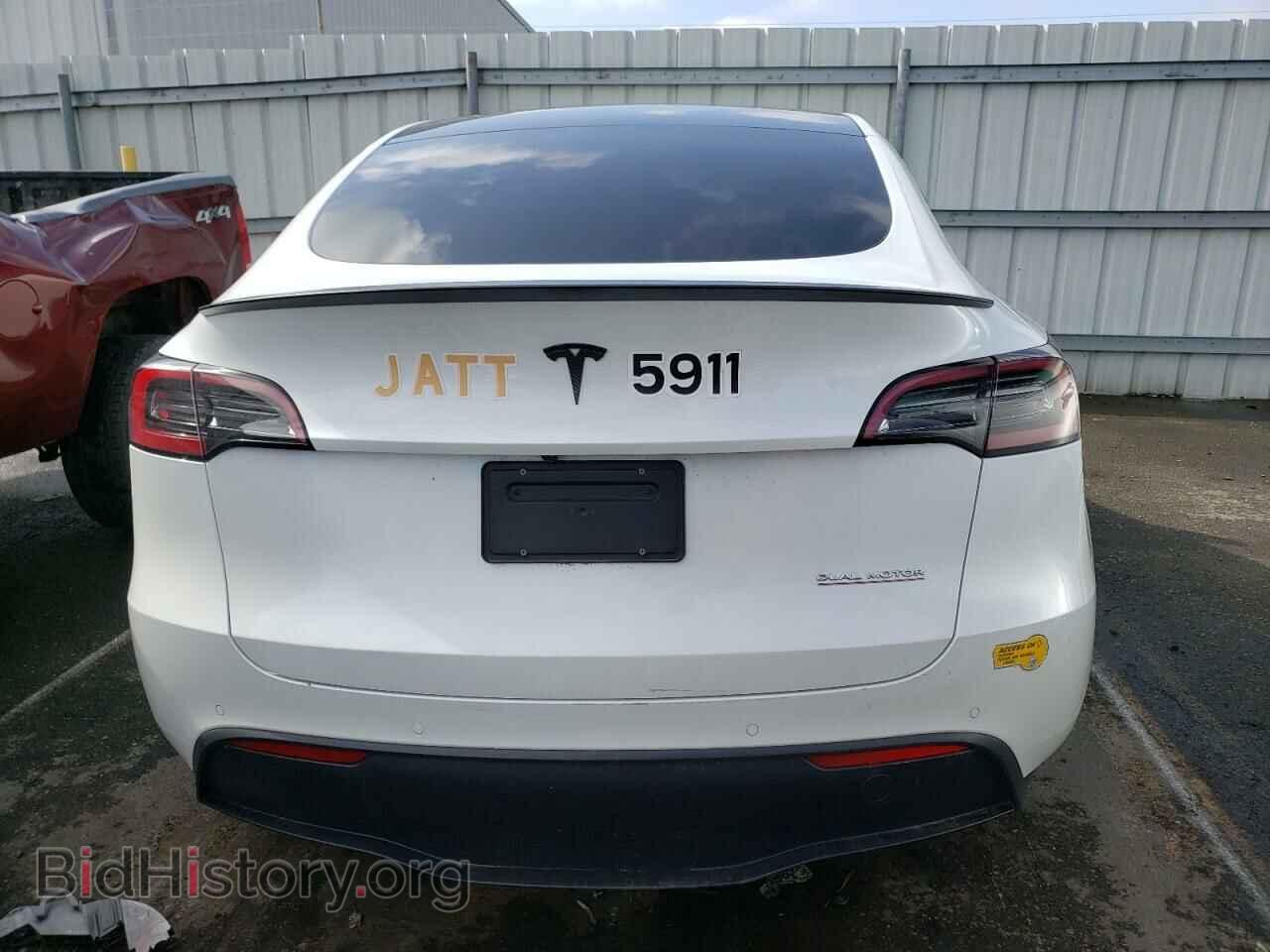 2022 TESLA MODEL Y - VIN: 7SAYGDEF0NF352204 - Фото 6