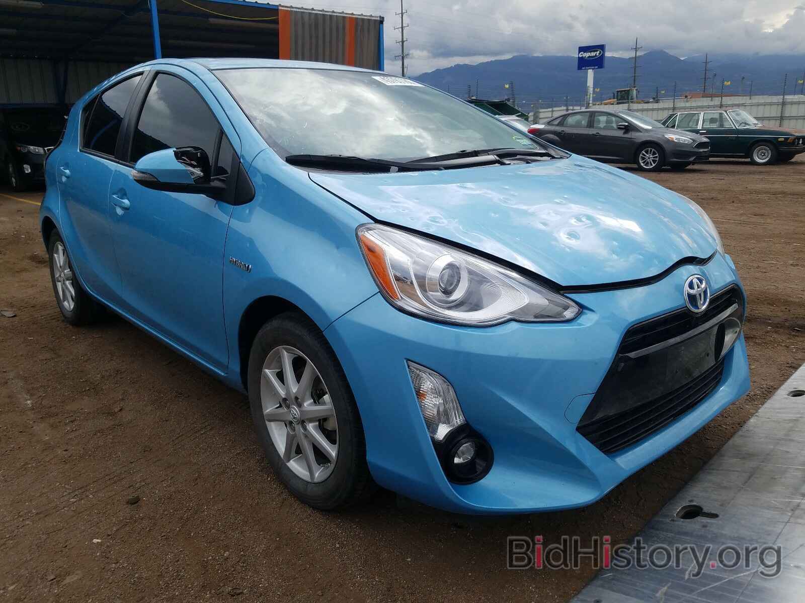 Photo JTDKDTB31G1129424 - TOYOTA PRIUS 2016