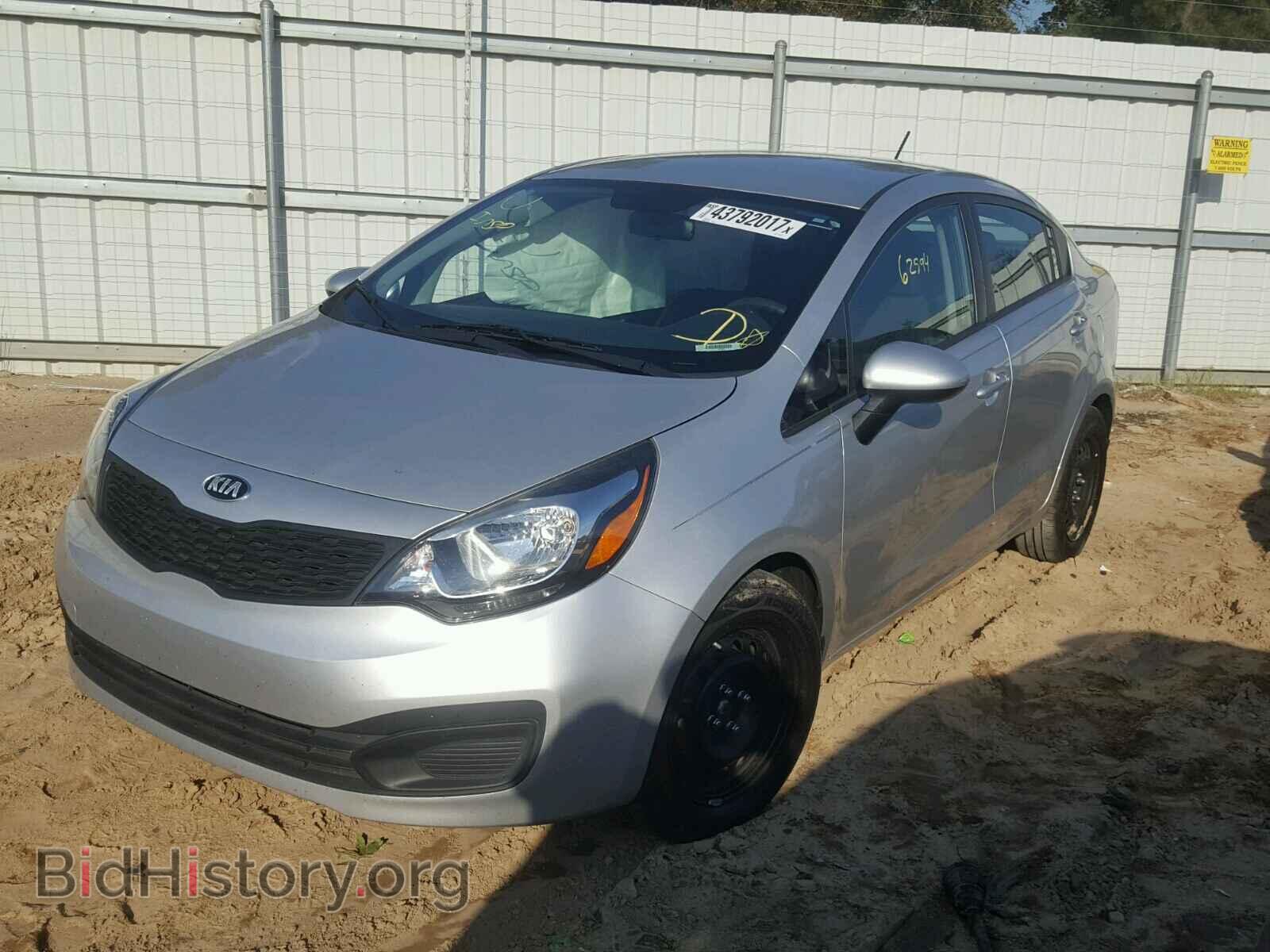 2013 KIA RIO - VIN: KNADM4A32D6230127 - Фото 2