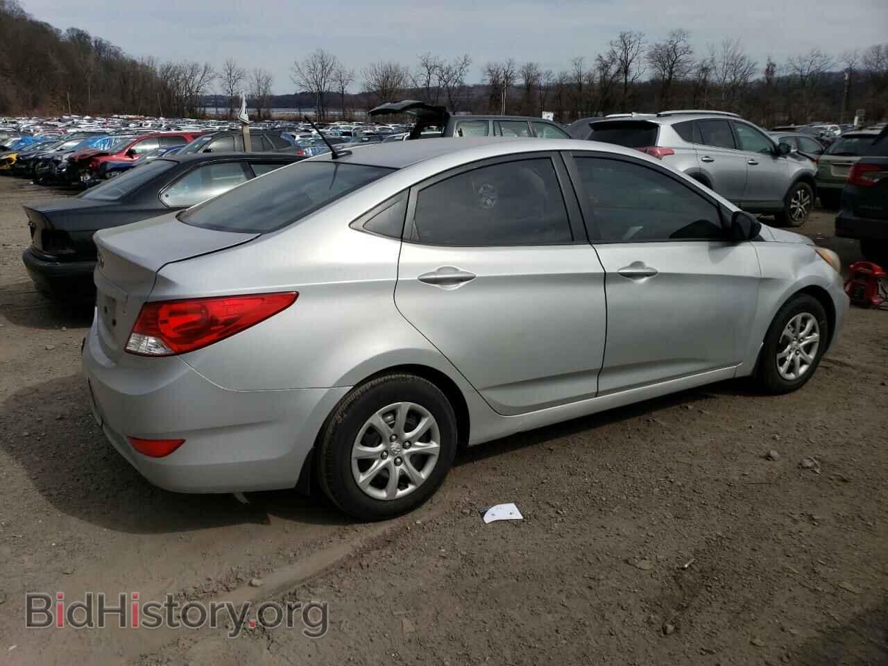 2012 HYUNDAI ACCENT - VIN: KMHCT4AEXCU157632 - Фото 3
