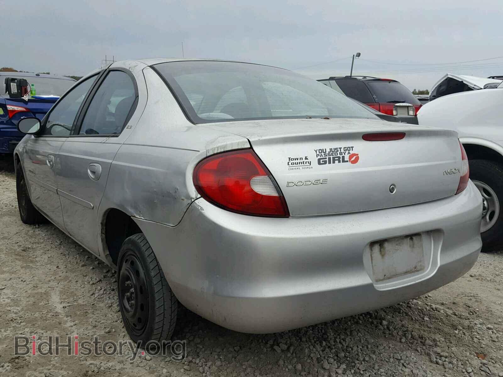 2001 DODGE NEON - VIN: 1B3ES46C01D117792 - Фото 3
