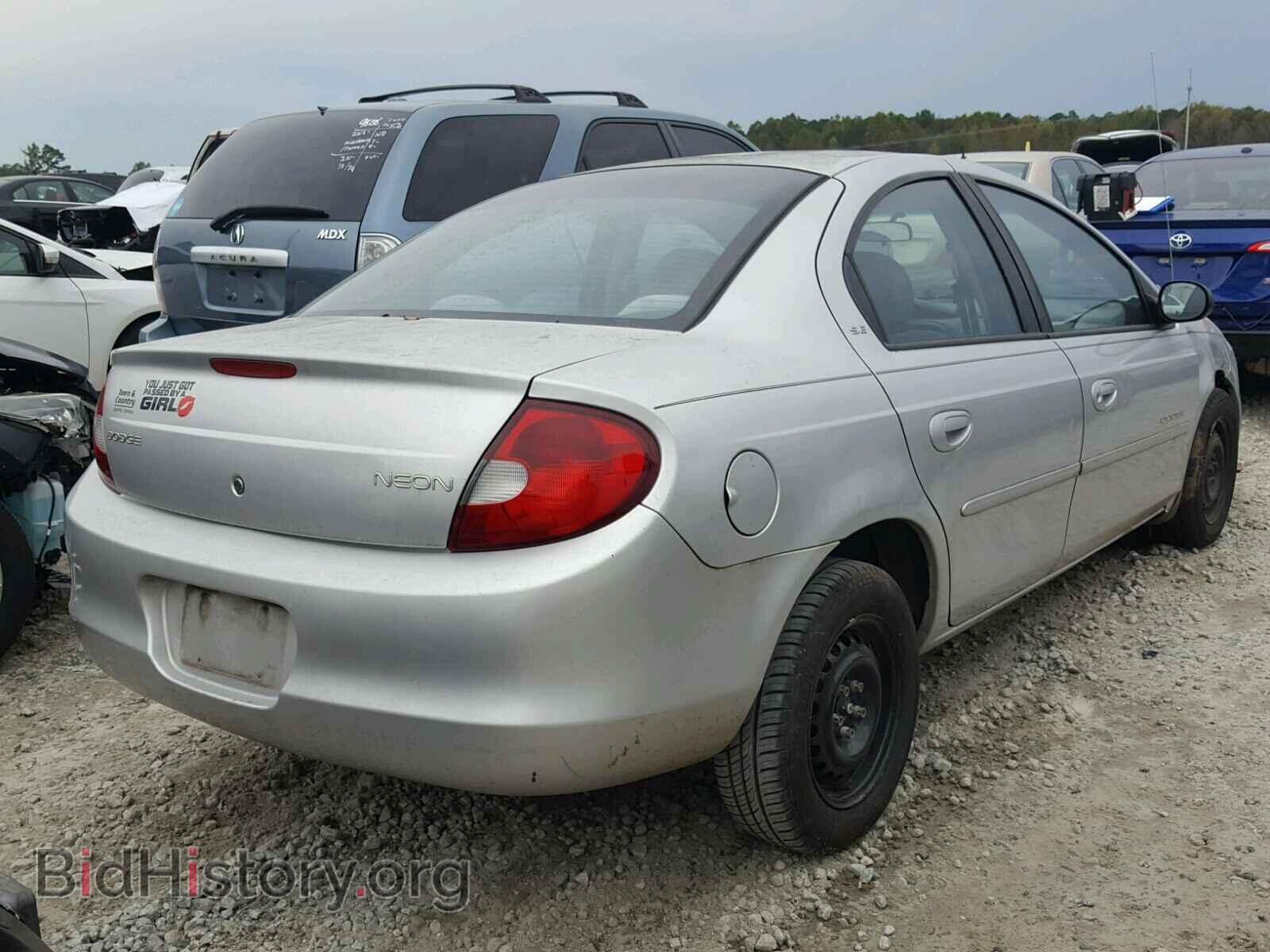 2001 DODGE NEON - VIN: 1B3ES46C01D117792 - Фото 4